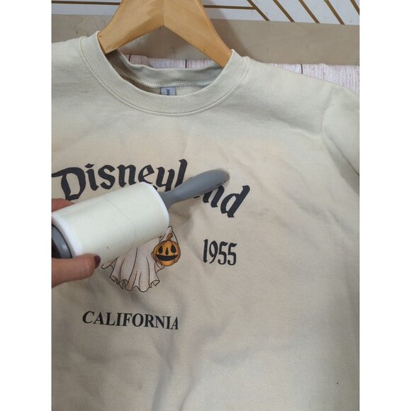 Disneyland Est 1955 Women's California Ghost Mickey Mouse Gildan Sweatshirt XL - Picture 8 of 9